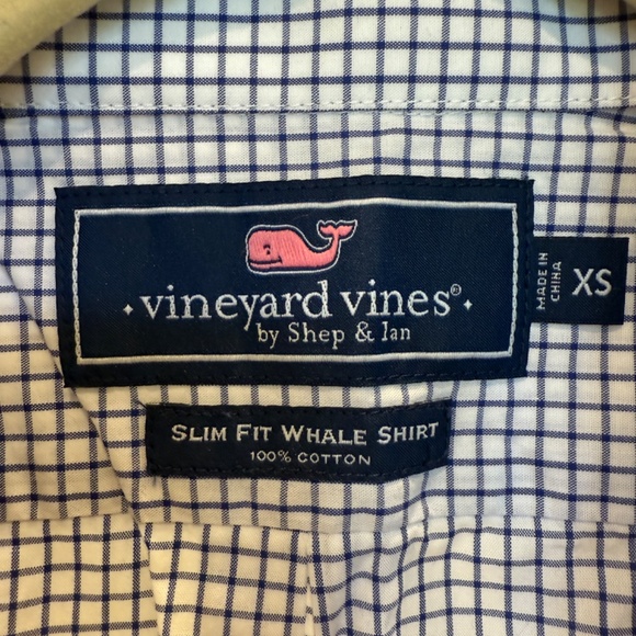 NWT Vinyard Vines Slim Fit Whale Shirt - Picture 4 of 4